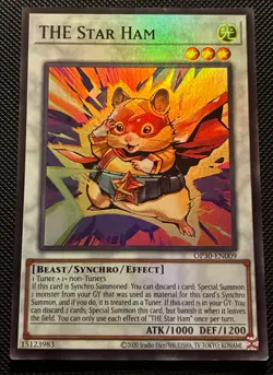 YuGiOh The Star Ham OP30-EN009 OTS Tournament Pack 30 Super Rare Near Mint NM - Image 1