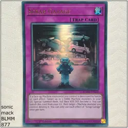 Scrap Garage - BLMM-EN030 - Ultra Rare 1st Edition Yugioh - Image 1