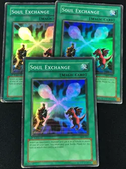YUGIOH SOUL EXCHANGE SDY-041 1ST SUPER X3 (MP) - Image 1