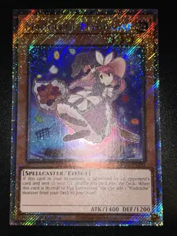 Madolche Magileine 1st Edition Platinum Secret Rare RA04-EN185 Yu-Gi-Oh! - Image 1