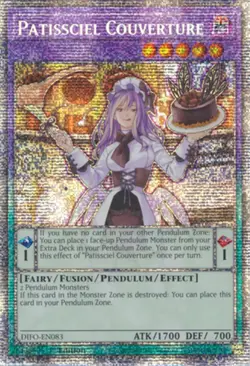 Yugioh! Patissciel Couverture - DIFO-EN083 - Starlight Rare - 1st Edition Near M - Image 1
