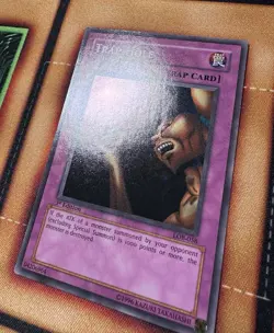 Yu-Gi-Oh! 2002 Trap Hole LOB-058 1st Edition - NM - Image 2