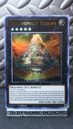 | Yugioh Chronomaly Vimana DAMA-EN044 1st Edition Ultra Rare NM 🔥 | - Image 1