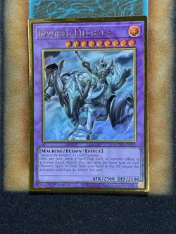 Yugioh Invoked Mechaba MGED-EN025 Gold Rare 1st Ed NM - Image 1