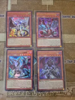 YUGIOH BYSTIAL DRUISWURM + SARONIR + MAGNAMHUT + THE BYSTIAL LUBELLION CH01 NM - Image 1