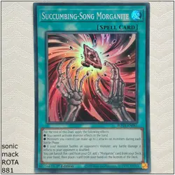 Succumbing-Song Morganite - ROTA-EN065 - Super Rare 1st Edition Yugioh - Image 1