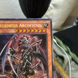 Yu-Gi-Oh! Regenesis Archfiend ALIN-EN016 Alliance Insight 1st Edition - Image 3