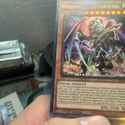 Yu-Gi-Oh! Regenesis Archfiend ALIN-EN016 Alliance Insight 1st Edition - Image 4