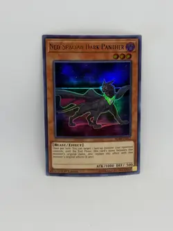 Yugioh Card Neo-Spacian Dark Panther BLRR-EN052 ULTRA RARE 1st Ed. - NM - Image 1