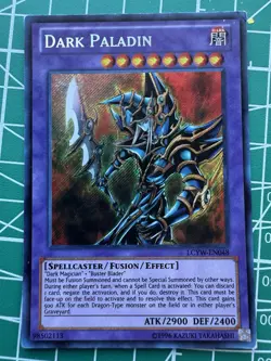 Yu-Gi-Oh! First Edition Secret Rare Dark Paladin LCYW-EN048 - Image 1