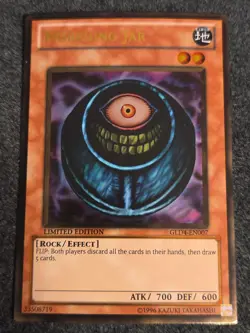 Yugioh- 1X Morphing Jar - Gold Rare - Limited - GLD4-EN007 - VLP - Image 1