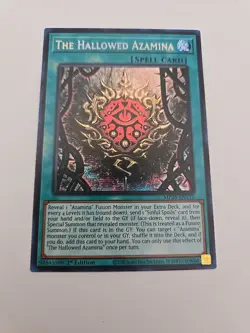 The Hallowed Azamina - MP25-EN112 - Prismatic Secret Rare YuGiOh - Image 1