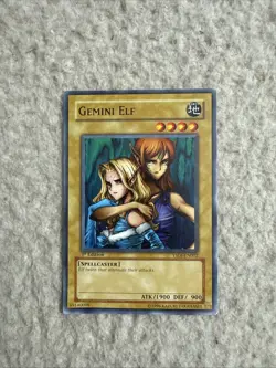 Yu-Gi-Oh! Trading Card TCG Game Gemini Elf - Image 1