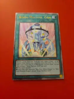 Bingo Machine, Go!!! (Quarter Century Secret Rare) RA02-EN062 25th 1st Ed - Image 1