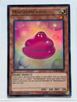 Yu-Gi-Oh Marshmacaron MVP1-EN013 Ultra Rare 1st Edition NM - Image 1