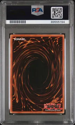 Dark Magician FL1 PSA 8 Secret Rare Promo #EN002 Yugioh 2005 - Image 2
