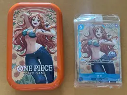 NAMI P-112 PROMO Mini-tin Set vol.2 One Piece Asia Exclusive SEALED *With TIN - Image 1