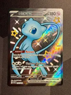 Pokemon TCG Mew EX 216/091 Paldean Fates Full Art Shiny Ultra Rare ✨ - Image 1