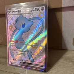 Pokemon TCG Mew EX 216/091 Paldean Fates Full Art Shiny Ultra Rare - Image 2
