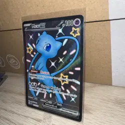 Pokemon TCG Mew EX 216/091 Paldean Fates Full Art Shiny Ultra Rare - Image 4