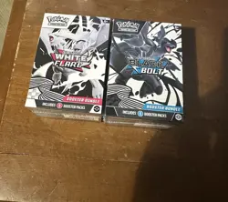 Pokemon TCG Black Bolt and White Flare Booster Bundles Set Of 2 Factory Sealed! - Image 1