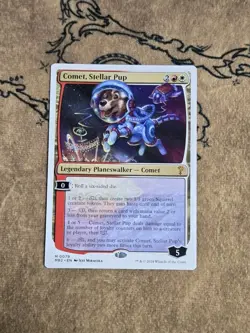 Comet, Stellar Pup (White Border) 0079 Mystery Booster 2 Non-Foil NM - Image 1