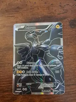 Pokemon TCG Zekrom Black White Holo Full Art Ultra Rare Card 114/114 - Image 1