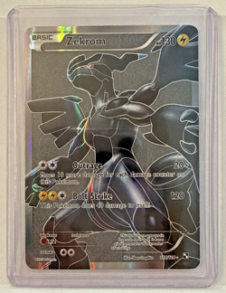 Pokemon TCG Zekrom full art Holo Ultra Rare Card 114/114 Black & White - Image 2