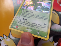 Scyther 46/115 EX Unseen Forces Stamped Reverse Holo Pokemon Card - Image 5