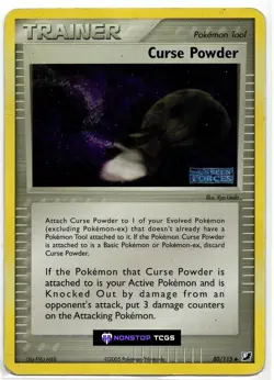 Curse Powder 80/115 Pokemon TCG EX Unseen Forces Reverse Holo Stamped - Image 1