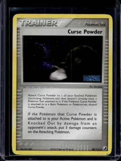 2005 Pokemon EX Unseen Forces Curse Powder Reverse Holo #80/115 - Image 1