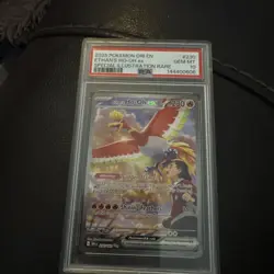 Pokemon TCG Ethan's Ho-Oh EX Card 230/182 Sir Destined Rivals PSA 10 - Image 1