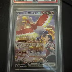 Pokemon TCG Ethan's Ho-Oh EX Card 230/182 Sir Destined Rivals PSA 10 - Image 2