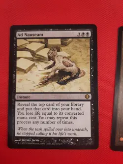 MTG - 2 x Ad Nauseam NM English - Shards of Alara - Magic the Gathering - Image 5