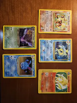 Pokemon Vintage Lot English/ITA Holo- Arcanine, Gyarados , Dark Crobat - Image 1