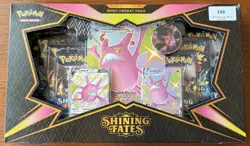 POKEMON TCG SWORD & SHIELD SHINING FATES SHINY CROBAT V MAX BOX SEALED - Image 1