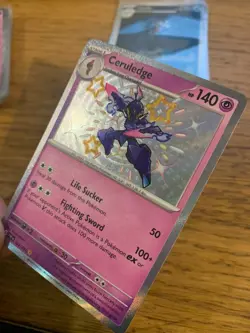 NM! Ceruledge (162/091) Paldean Fates Baby Shiny Rare Pokemon Card! FREE P&P! - Image 4