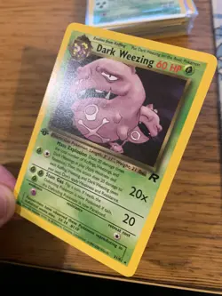 NM! 1st Edition Dark Weezing (31/82) Team Rocket Set Rare Pokemon Card! - Image 4