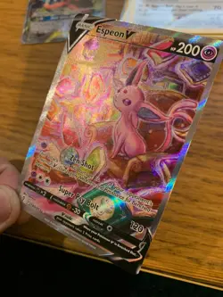 NM! Espeon V (180/203) Evolving Skies Full Art Alternate Art Rare Pokemon Card! - Image 4