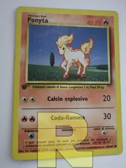 Ponyta ® Set Base 60/102 ® Comune ® Pokemon ® 1ª EDIZIONE Italiano ® Good - Image 1