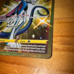 Inteleon Gold Card 227/203 Secret Rare SW&SH Evolving Skies Pokemon Card - Image 4