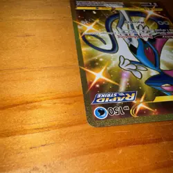 Inteleon Gold Card 227/203 Secret Rare SW&SH Evolving Skies Pokemon Card - Image 5