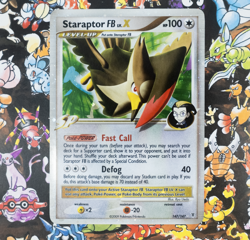 STARAPTOR FB LV.X HOLO PLATINUM SUPREME VICTORS POKEMON TCG 2009 147/147 LP - Image 1