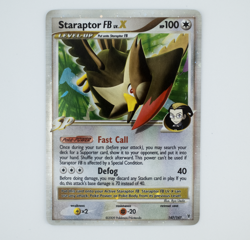 STARAPTOR FB LV.X HOLO PLATINUM SUPREME VICTORS POKEMON TCG 2009 147/147 LP - Image 2