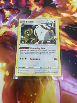 Bibarel 060/078 Pokemon GO Regular NM-Mint Pokemon TCG - Image 3