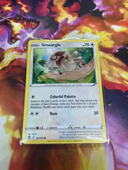 Smeargle 137/195 Swsh12: Sword & Shield - Silver Tempest Regular NM-Mint Pokemon - Image 3