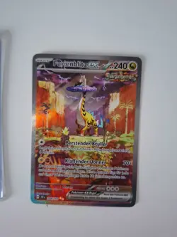 Pokemon Furienblitz ex SIR 208/162 Gewalten der Zeit | Near Mint Deutsch - Image 1