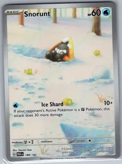 Snorunt - 188/182 SV04: Paradox Rift - Pokemon Card - NM - Image 1