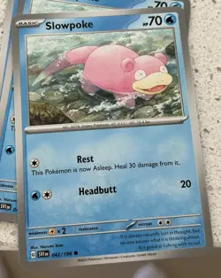 Slowpoke 042/198 Common | Scarlet & Violet | Pokemon Card Nm - Image 1