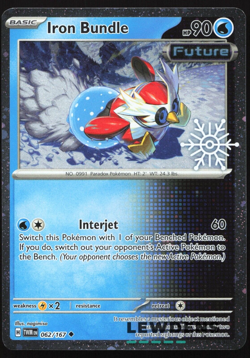Iron Bundle 062/167 Cosmos Holo Stamped Promo - Twilight Masquerade Pokemon Card - Image 1